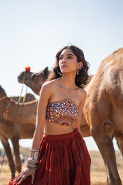 RASM SKIRT WITH KALSHI BLOUSE SET OF 2