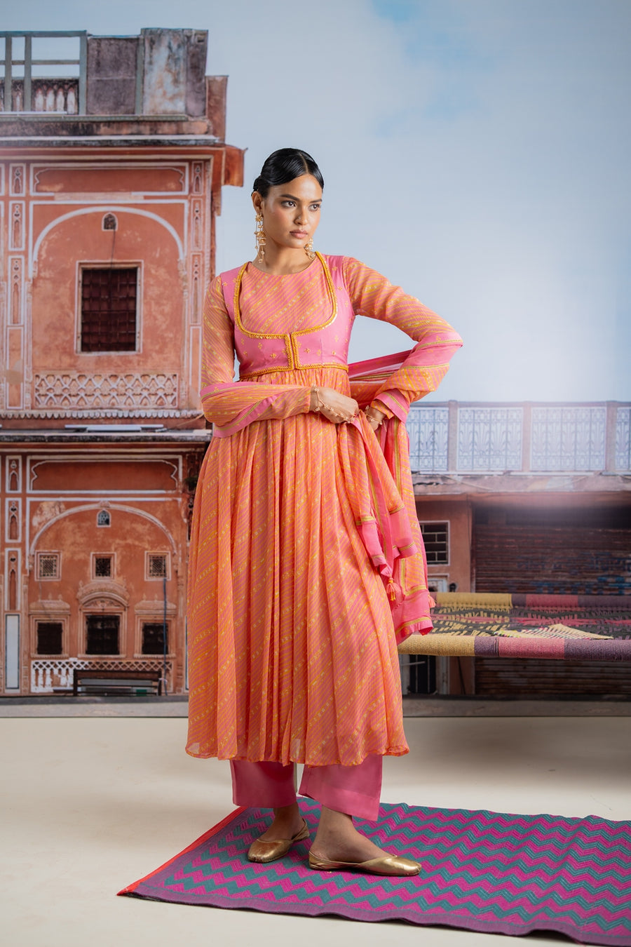 ROOPSA ANARKALI SET OF 4