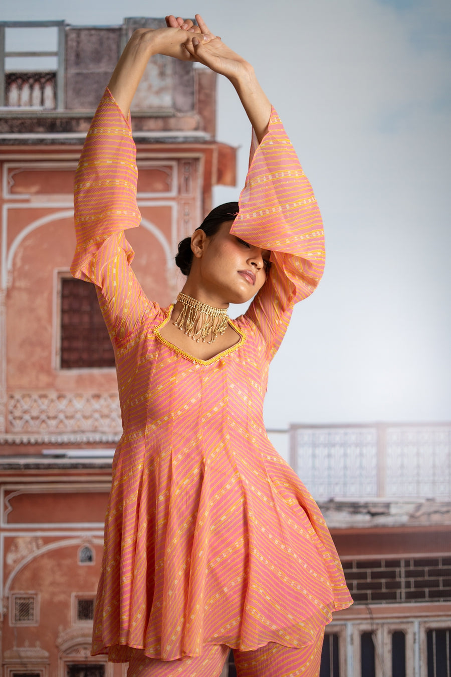 TEEJ SHARARA SET OF 2