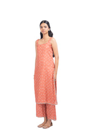 ORANGE MUSLIN - B CHANDRIKA KURTA SET