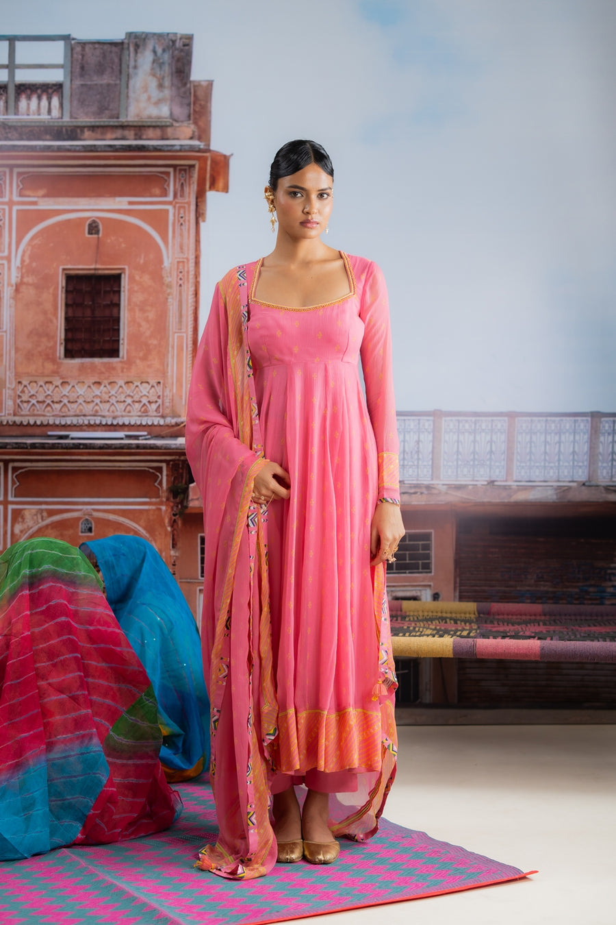 BINDORI ANARKALI SET OF 3
