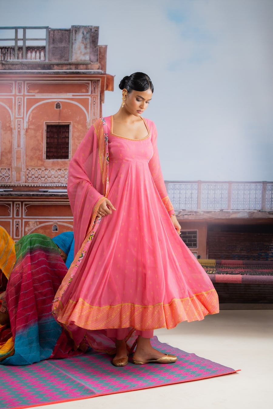BINDORI ANARKALI SET OF 3