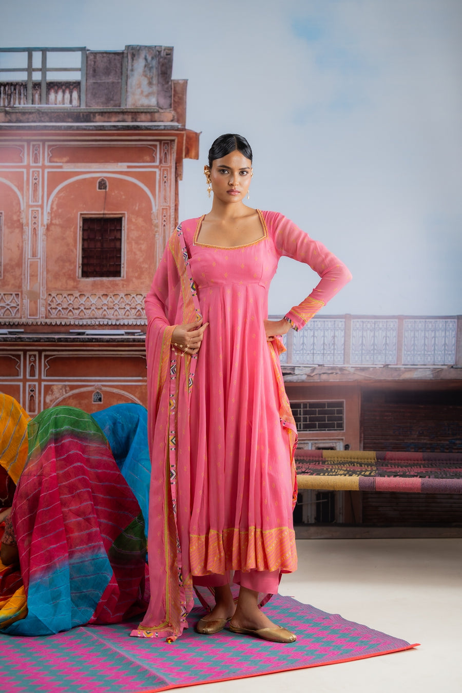 BINDORI ANARKALI SET OF 3