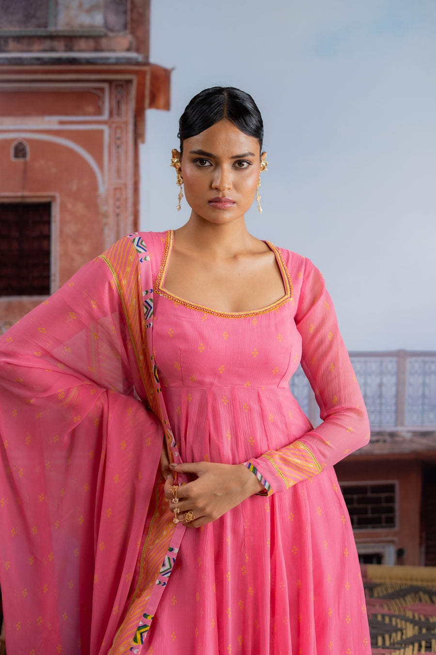 BINDORI ANARKALI SET OF 3