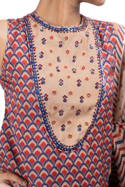 JHANJHAR KURTA WITH FARSHI SALWAR SET OF 3