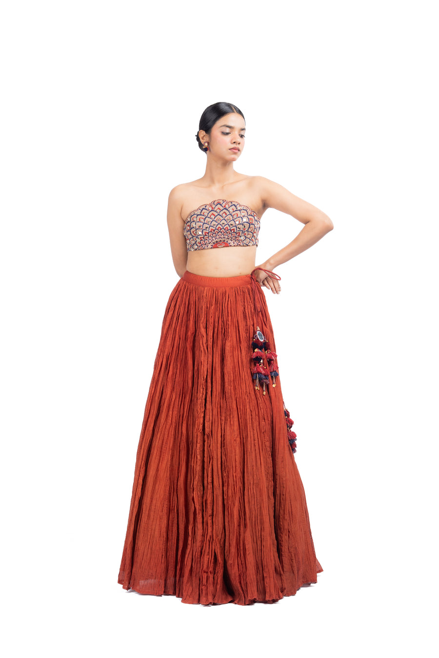 RASM SKIRT WITH KALSHI BLOUSE SET OF 2