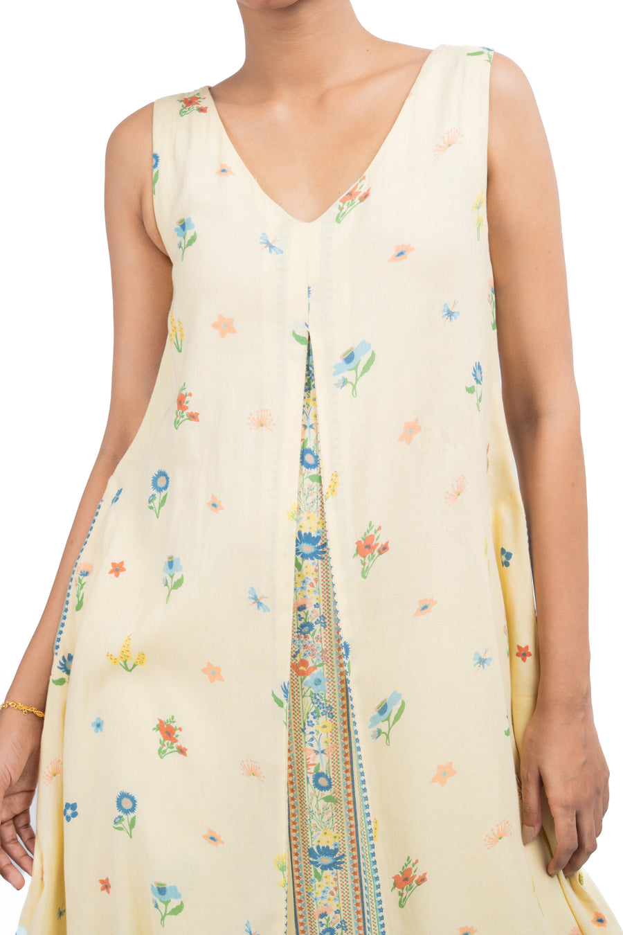 PASTEL YELLOW COTTON MOSS BLISS CO-ORD SET