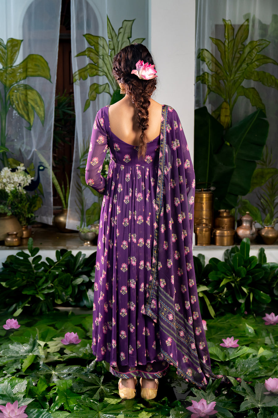 JInal anarkali kurta