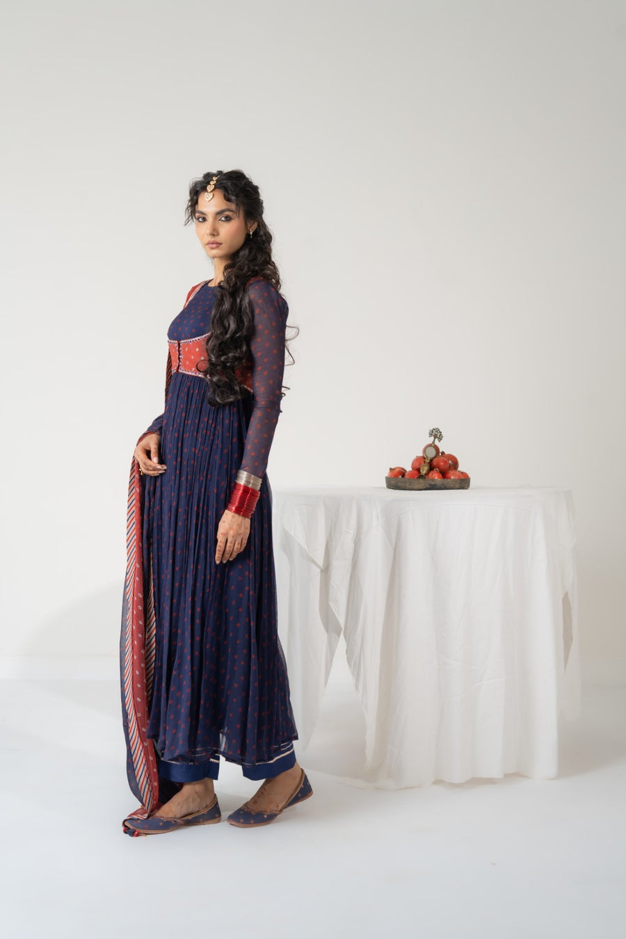 GULNAAR  ANARKALI SET OF 4