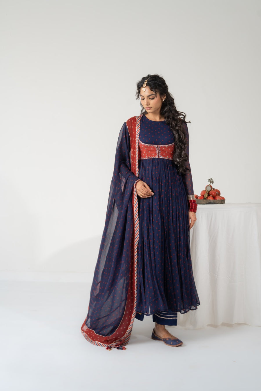 GULNAAR  ANARKALI SET OF 4