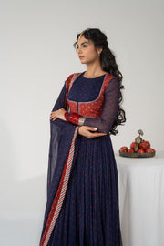GULNAAR  ANARKALI SET OF 4