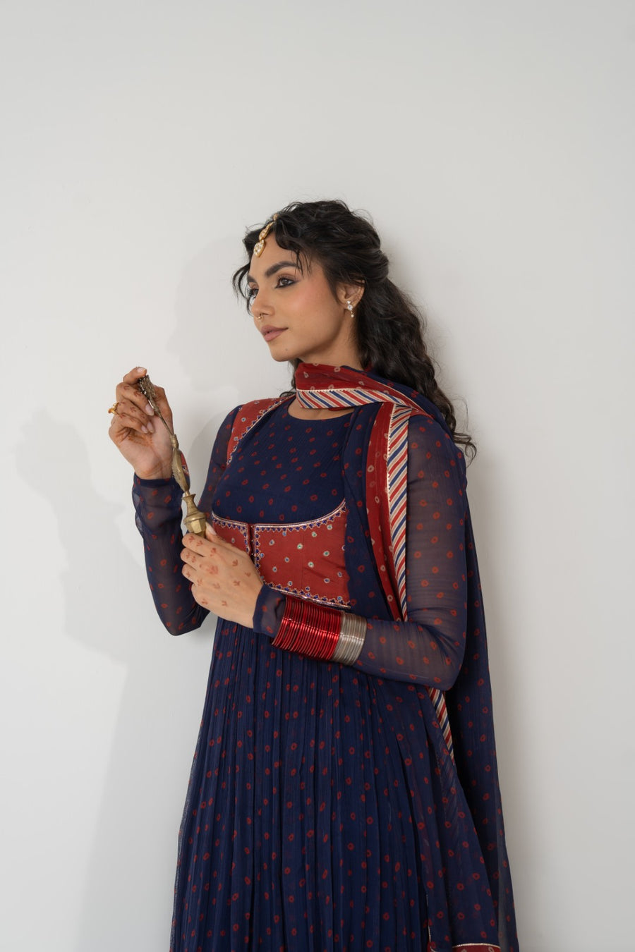 GULNAAR  ANARKALI SET OF 4