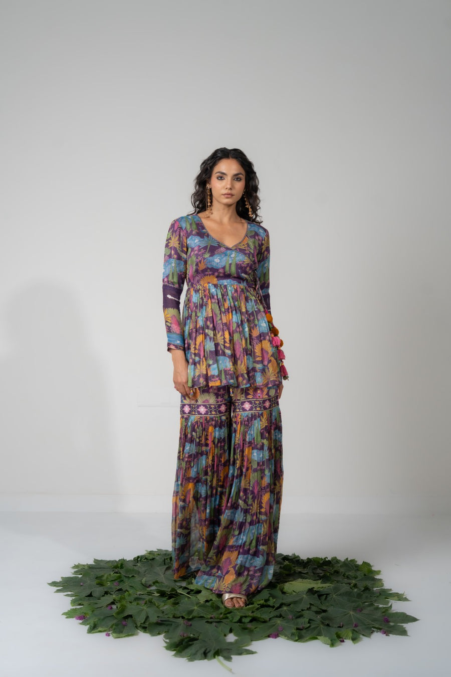 SARAS GHARARA SET OF 2