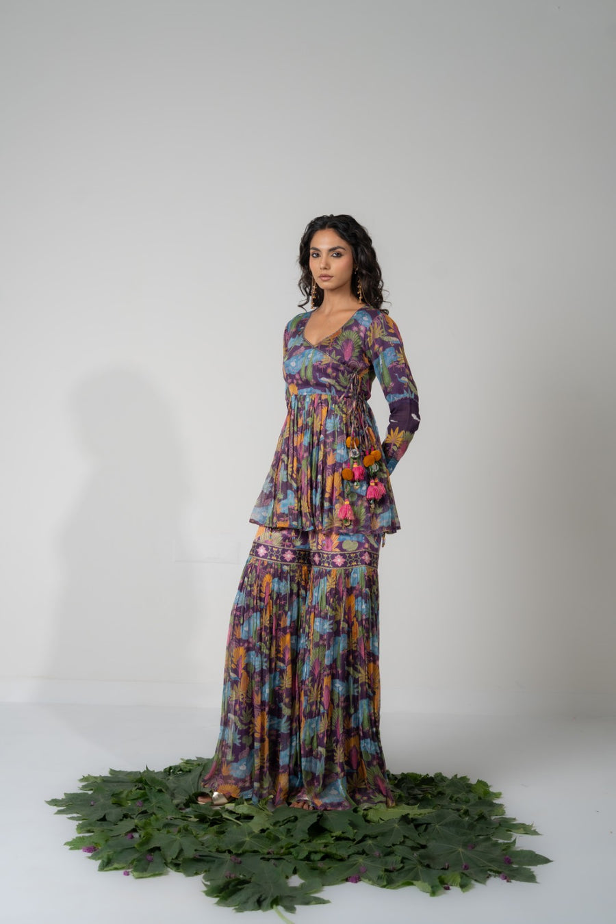 SARAS GHARARA SET OF 2