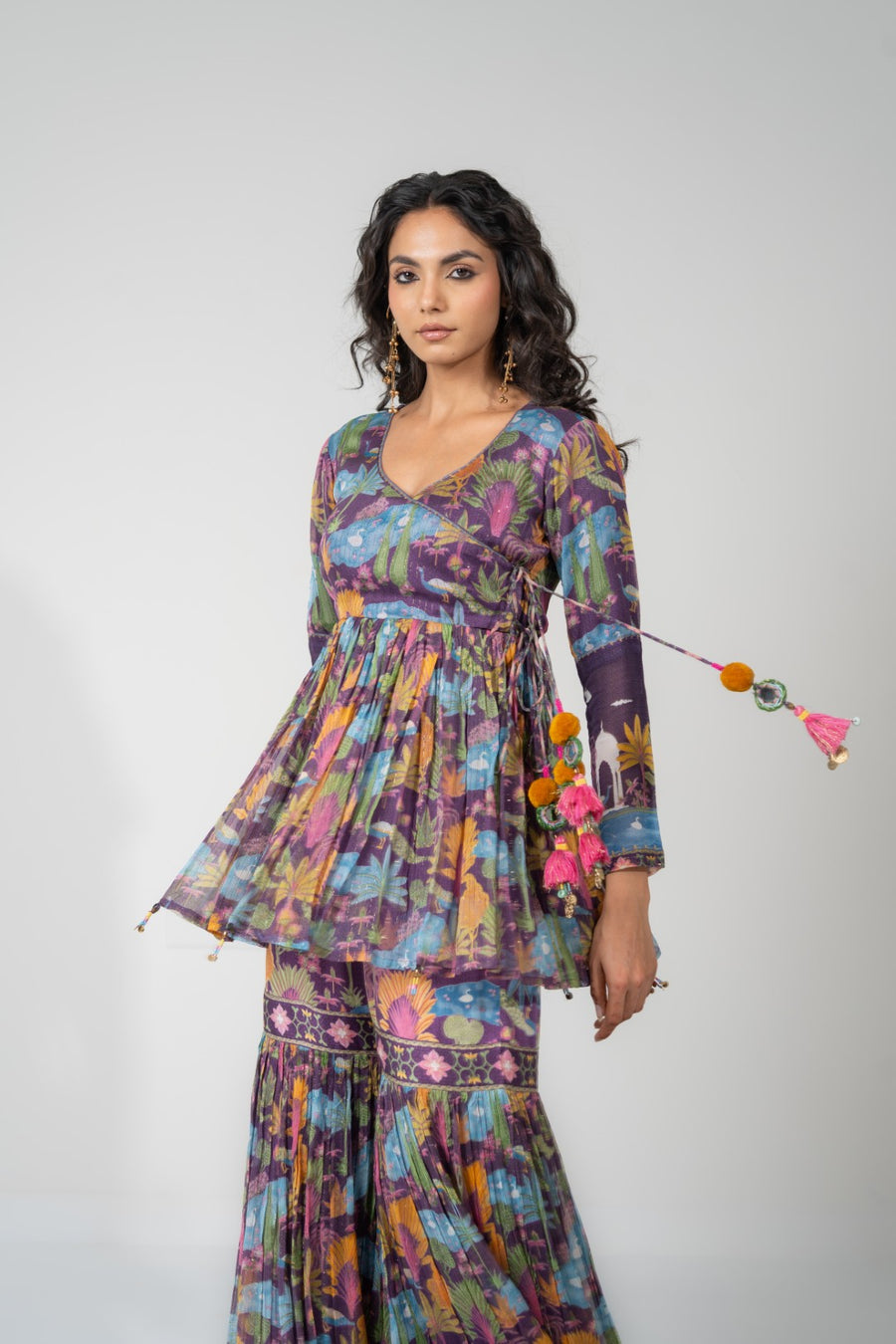 SARAS GHARARA SET OF 2