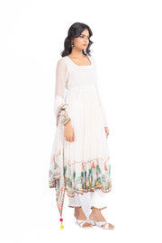 Manushi Chhillar In Noori Anarkali set