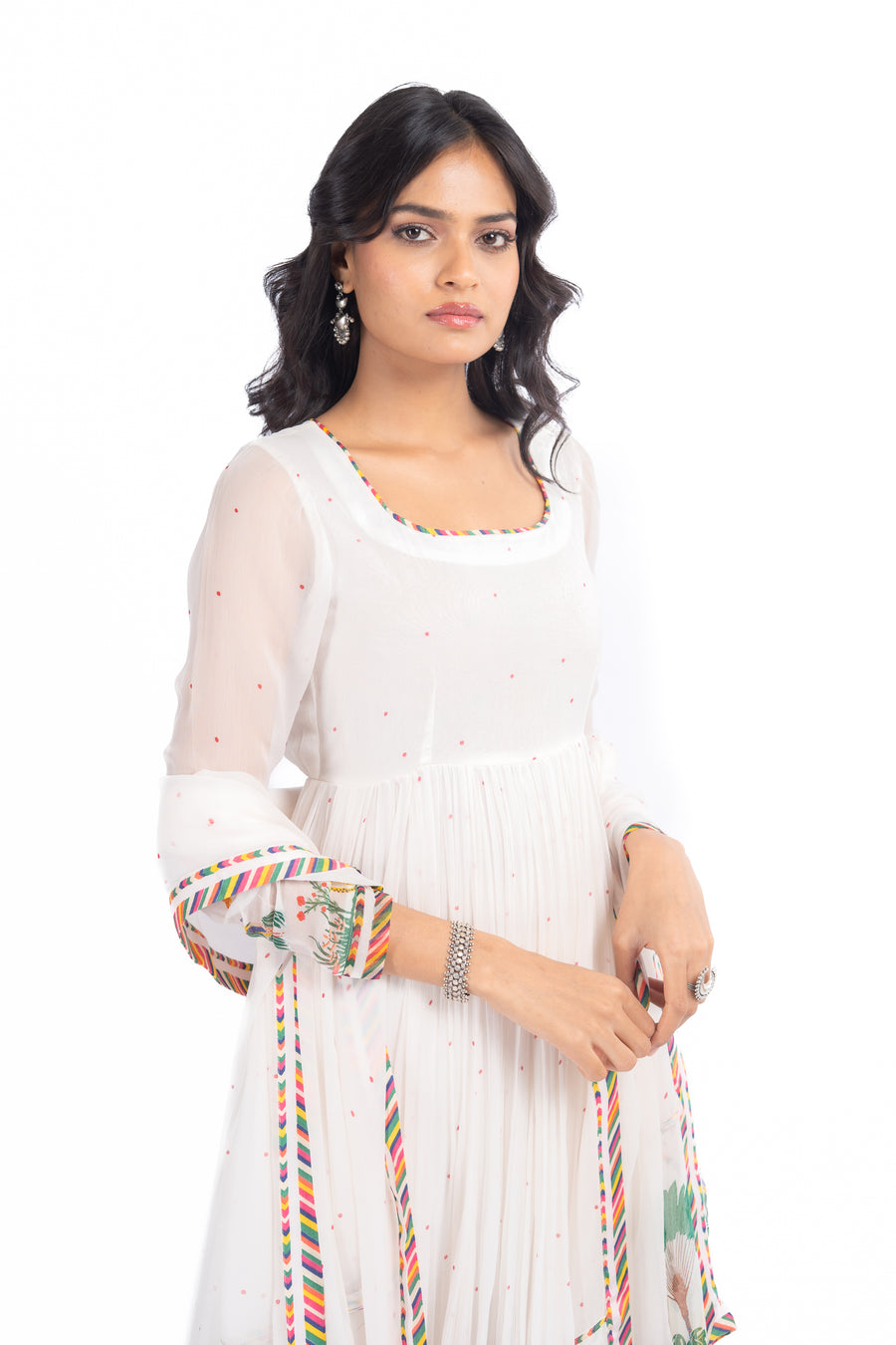 Manushi Chhillar In Noori Anarkali set