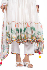 Manushi Chhillar In Noori Anarkali set