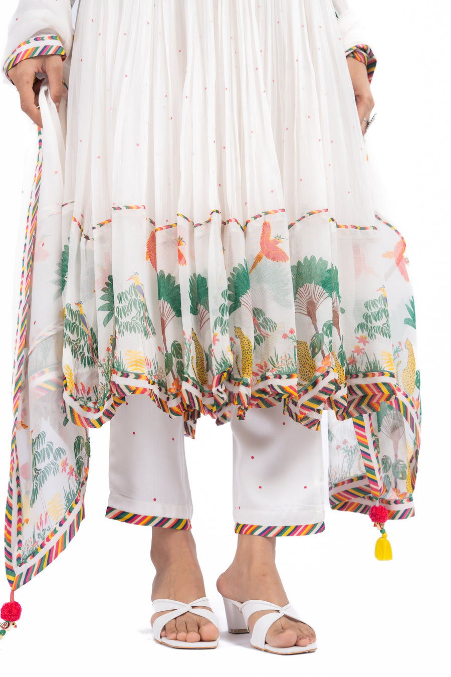 Manushi Chhillar In Noori Anarkali set
