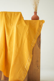 SUNEHRI  SAREE WITH UNSTITCHED BLOUSE