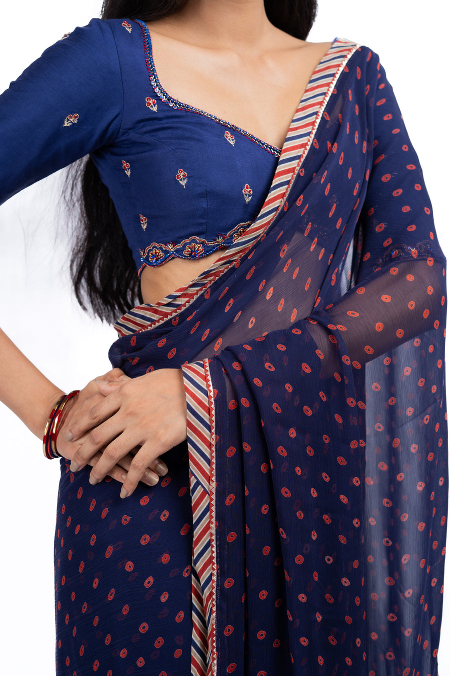 NEELAM SAREE WITH UNSTITCHED BLOUSE PIECE