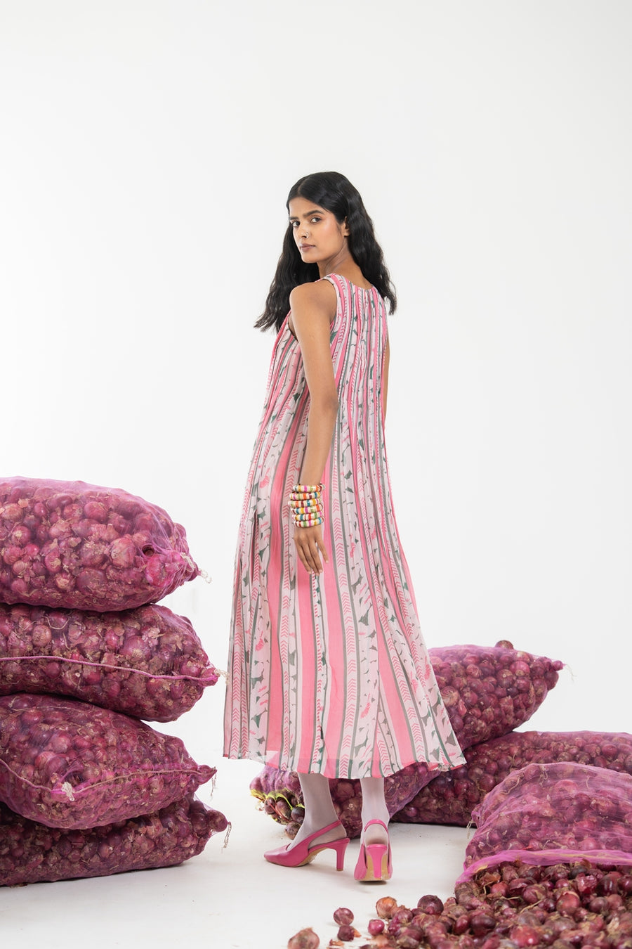 INAAYA PINK DRESS
