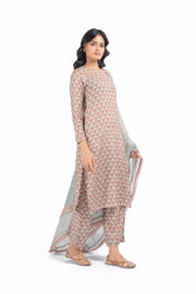MULTICOLOR MUSLIN - B MOR DARBAR KURTA SET
