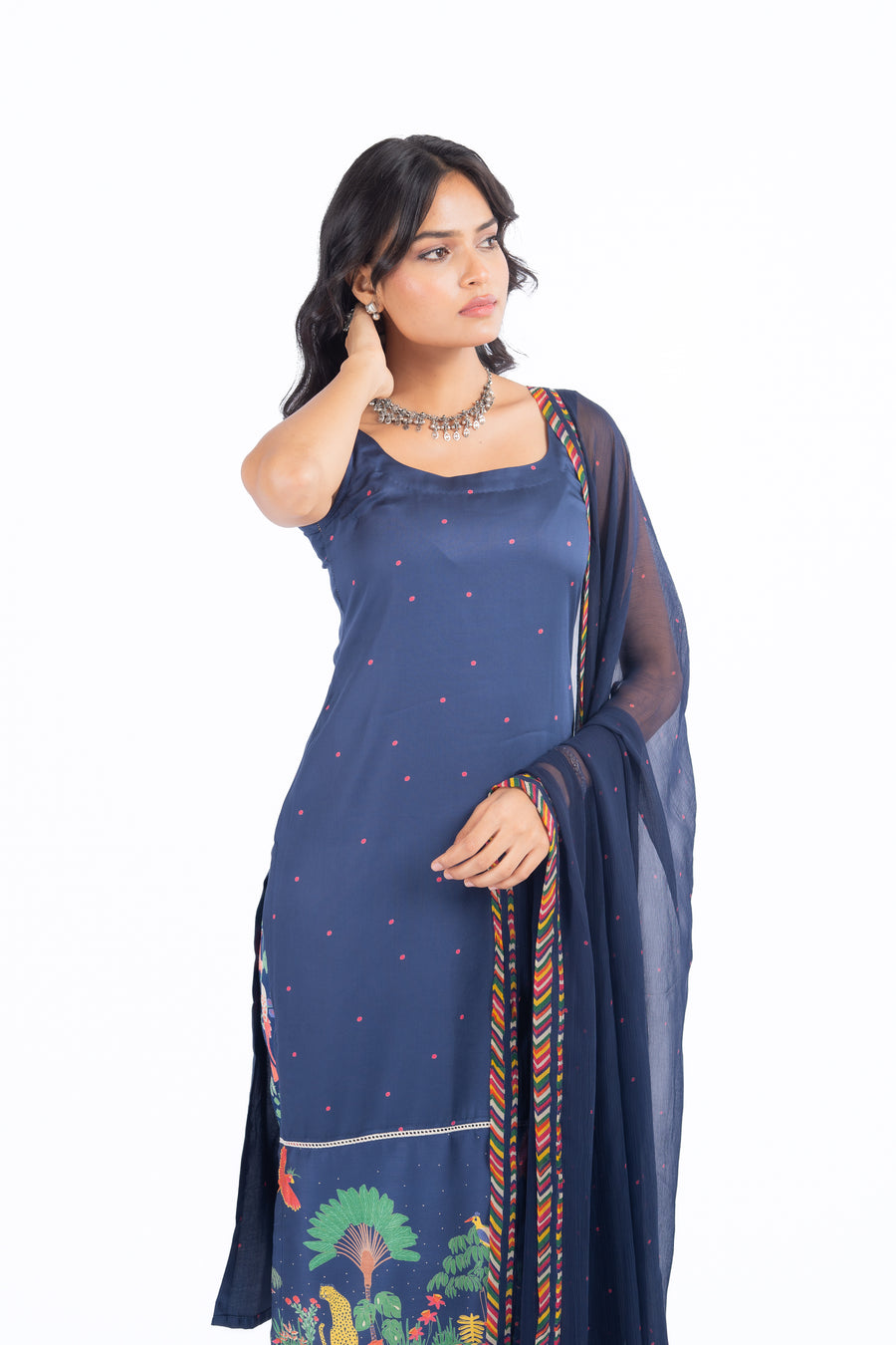 Blue Hoor Kurta