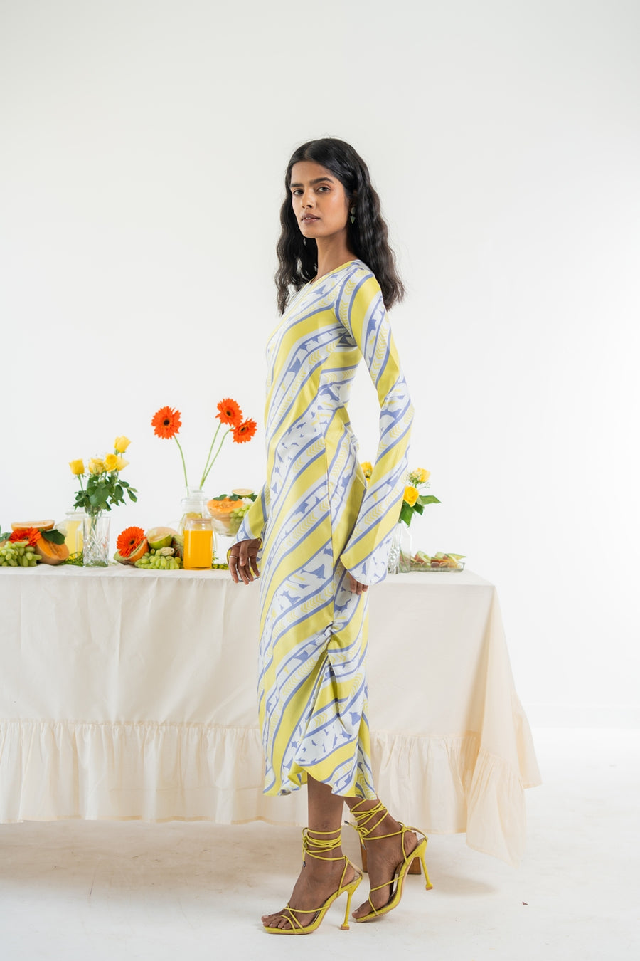 SORAYA  GREEN DRESS