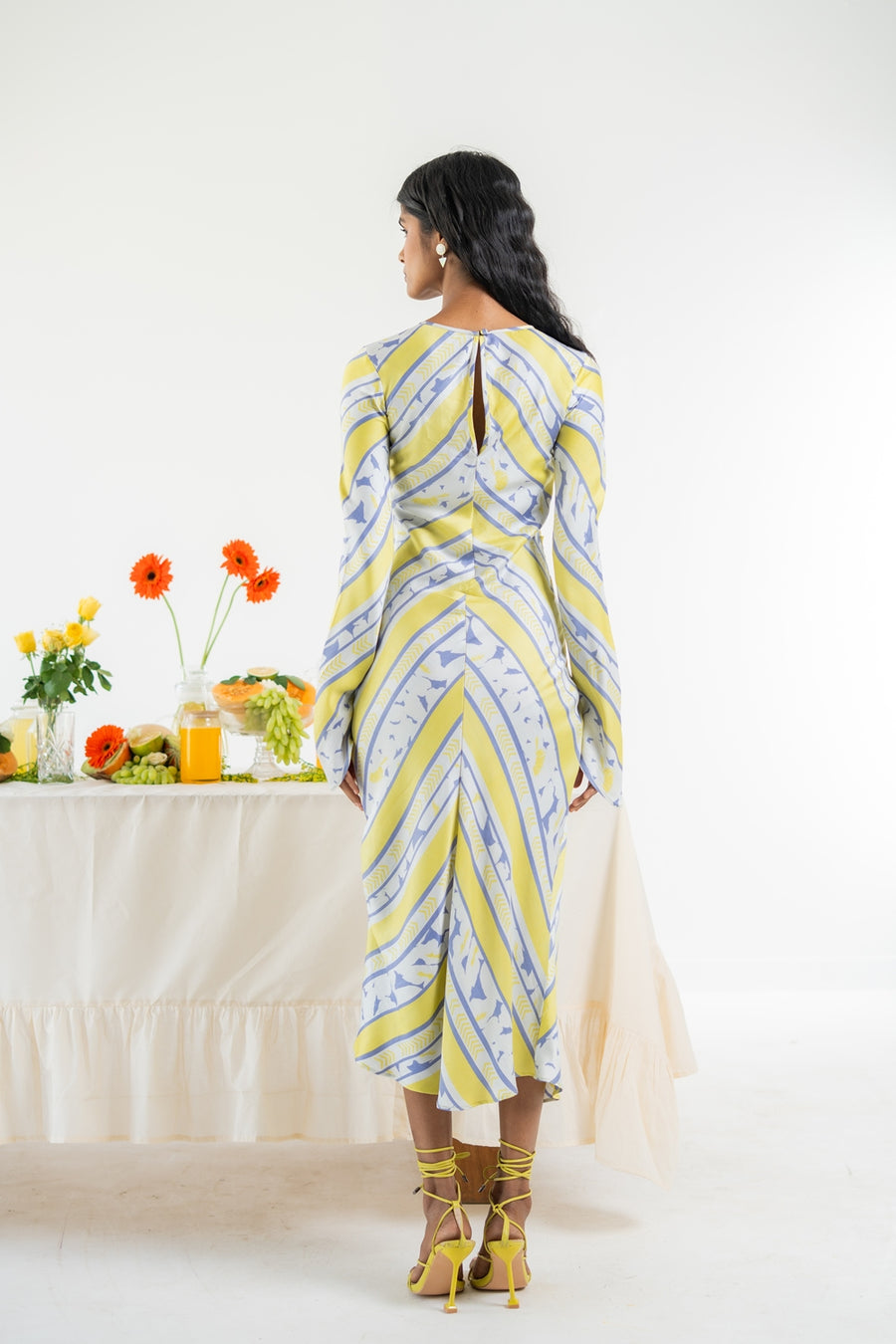SORAYA  GREEN DRESS
