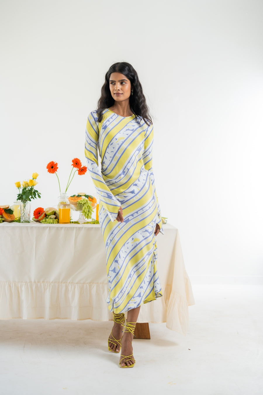 SORAYA  GREEN DRESS