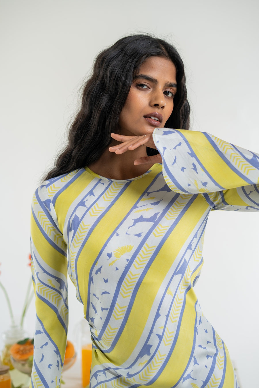 SORAYA  GREEN DRESS