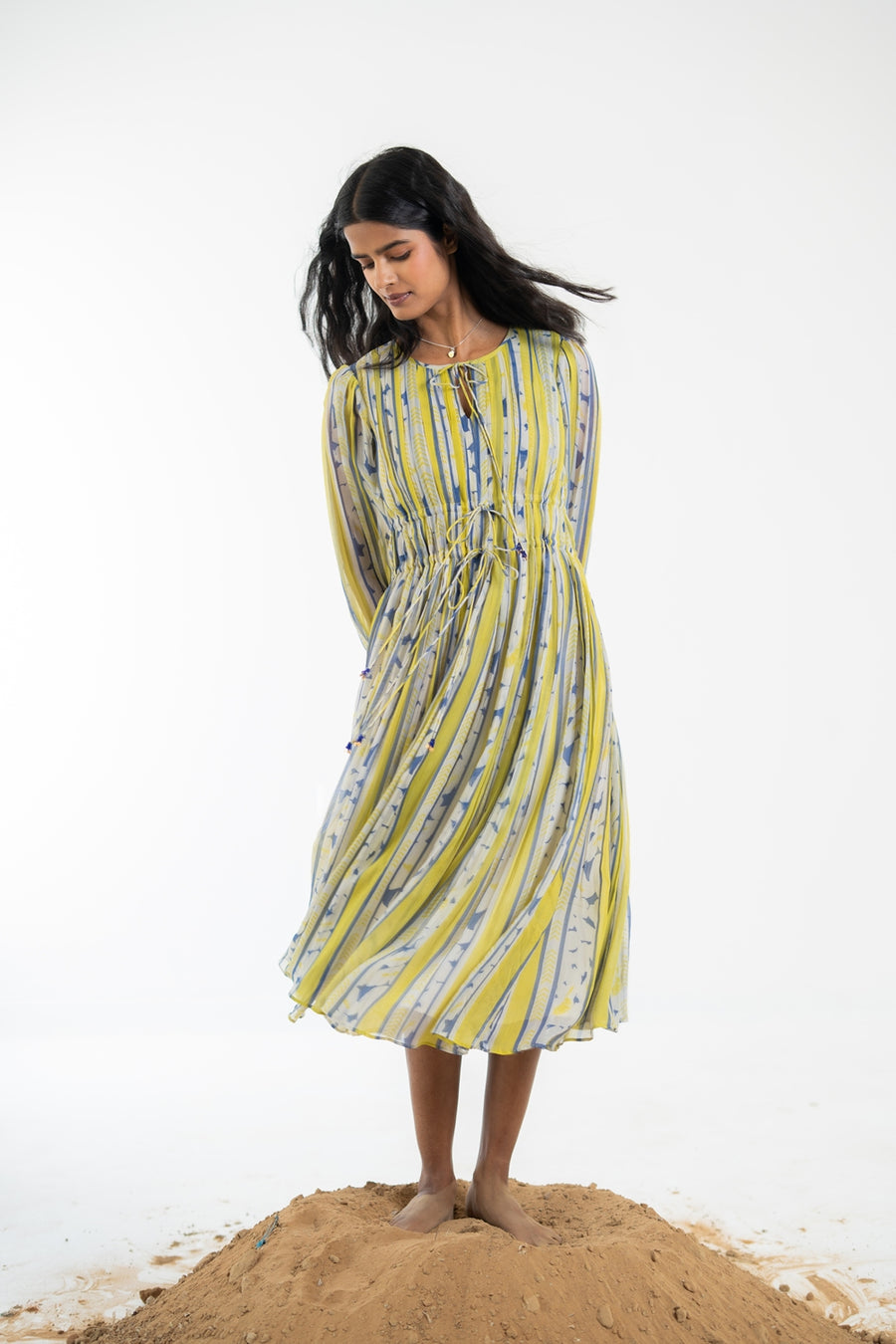 AARIKA GREEN DRESS
