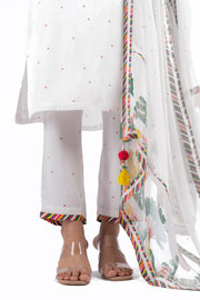White Jugnu Kurta