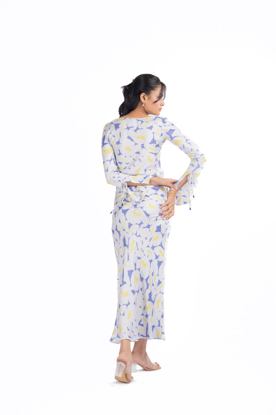 NIRA GREEN SKIRT & TOP SET OF 2
