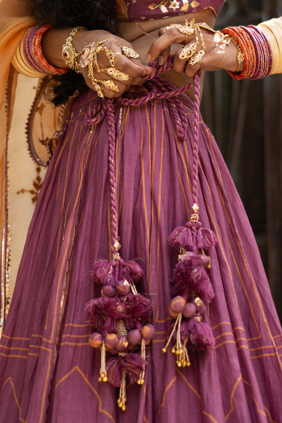 KASHVI LEHENGA SET OF 3