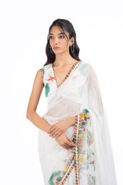 IMAAN SAREE WITH SIYA BLOUSE