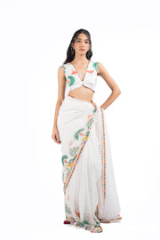 IMAAN SAREE WITH SIYA BLOUSE