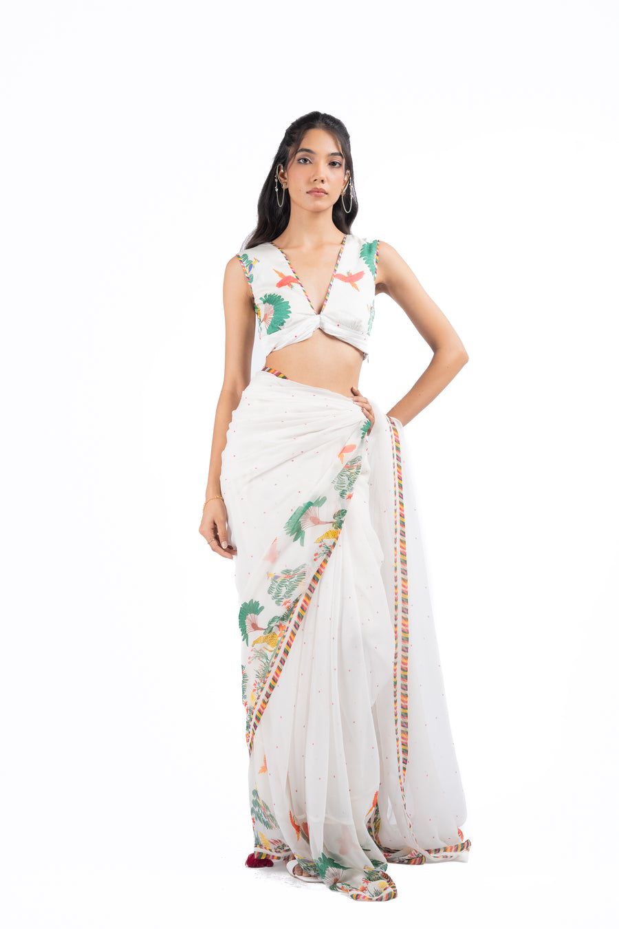 IMAAN SAREE WITH SIYA BLOUSE