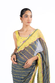 MORBANI SAREE WITH UN-STITCHED BLOUSE PIECE