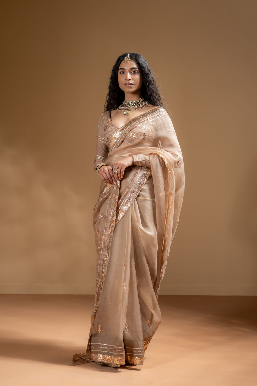 SARIKA SAREE WITH UNSTITCHED BLOUSE