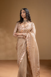 SARIKA SAREE WITH UNSTITCHED BLOUSE