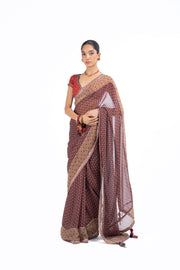 RAGINI SAREE WITH UNSTITCHED BLOUSE