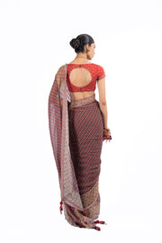 RAGINI SAREE WITH UNSTITCHED BLOUSE
