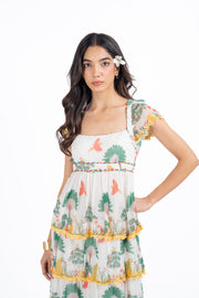 VIHARA TIER DRESS