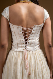 MOGRA SKIRT & JUHI CORSET TOP SET OF 2