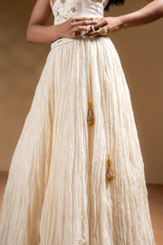 MOGRA SKIRT & JUHI CORSET TOP SET OF 2