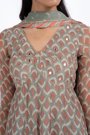 NOORANI ANARKALI SET OF 3