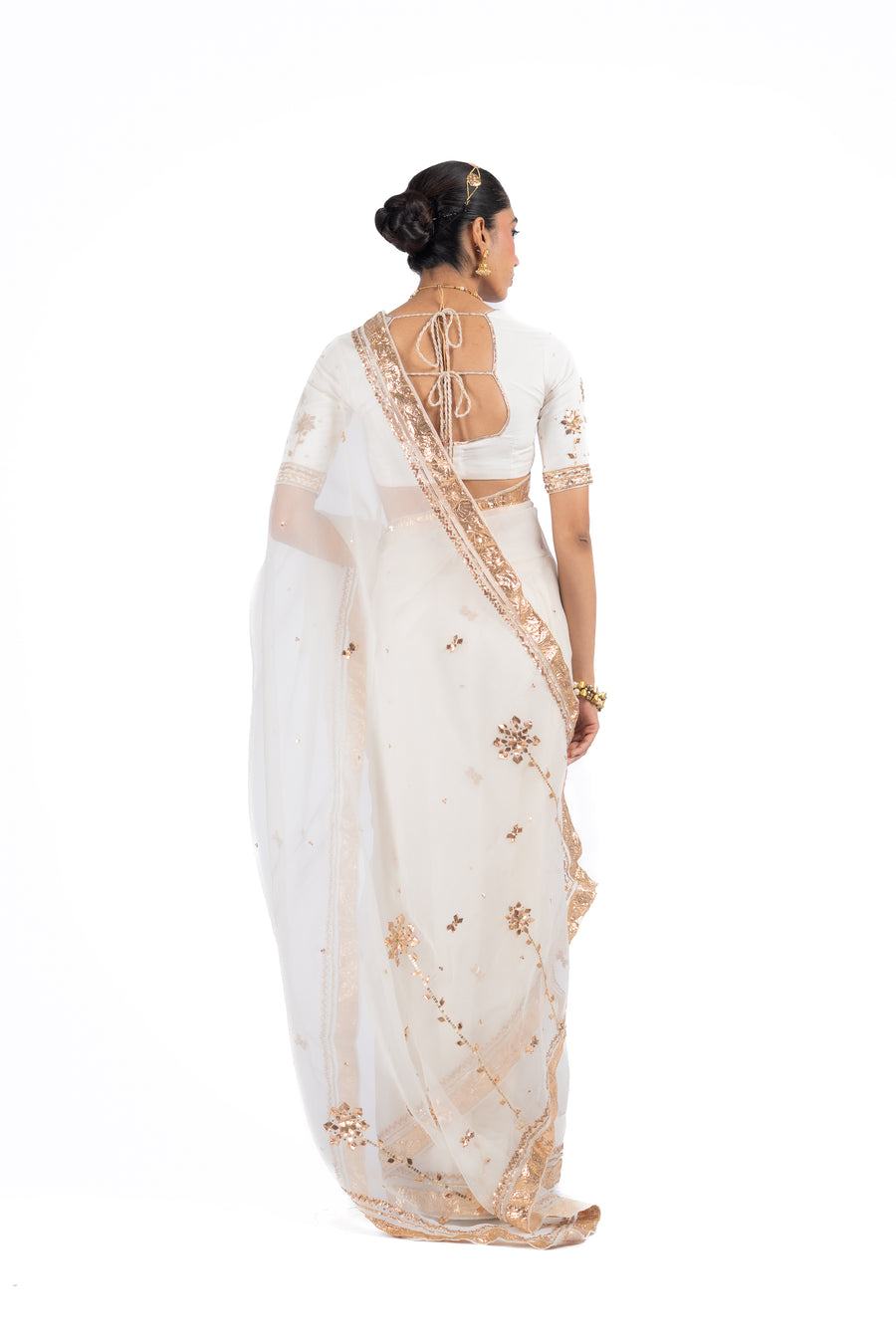 MRIDULA SAREE WITH UNSTITCHED BLOUSE