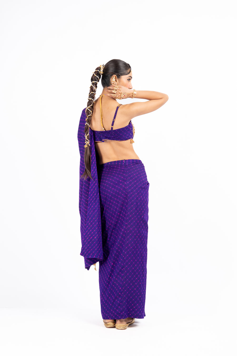 APSARA DRAPED SAREE SET OF 3